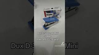 Dux D-30 Mini Stapler ✨A compact, cute & super handy stapler for school, office