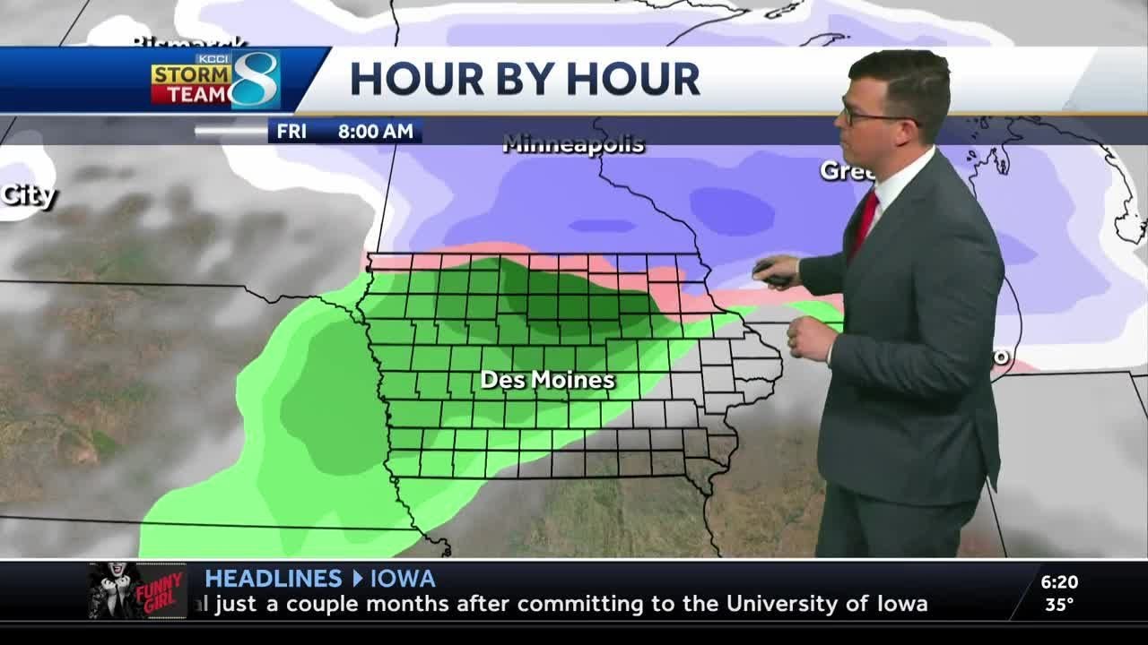 Breezy and cooler today with rain & snow chances later this week - YouTube
