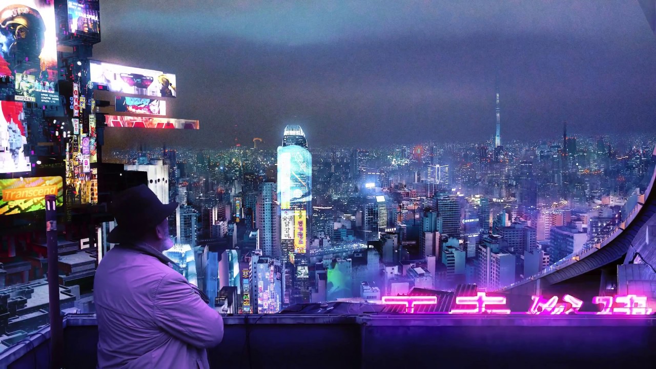 Sci-Fi/Cyberpunk VFX Composite - YouTube