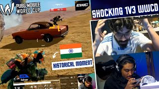 INDIA’s 1st Chicken Dinner at PUBG World Cup | Aryan 1v3 🔥 AE, AT DRX Top PMWC screenshot 4
