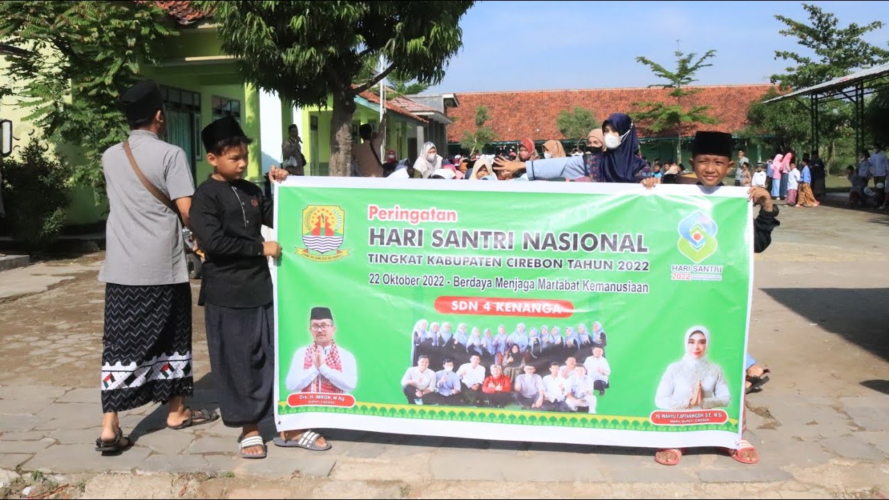 HARI SANTRI - SDN 4 KENANGA