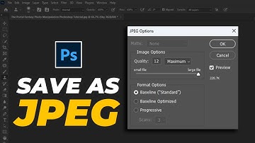 How to Save Jpg in Photoshop 2024 | Photoshop Tutorial For Beginner