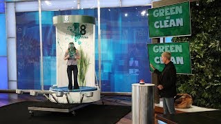An Ellen Fan Wins Big and Gets Messy in 'Green or Clean' screenshot 5