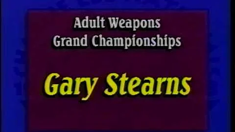 Gary Stearns Broad Sword Kata at 1998 Charlie Lee ...