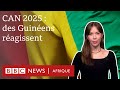 La guine naccueillera pas la can 2025  ractions des guinens  bbc infos explique