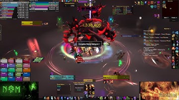 NoM vs Xavius Mythic Fire Mage PoV