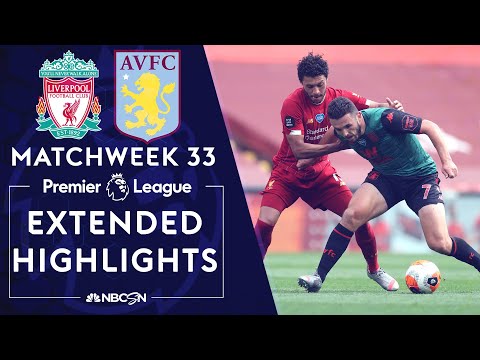 Liverpool v. Aston Villa | PREMIER LEAGUE HIGHLIGHTS | 7/5/2020 | NBC Sports