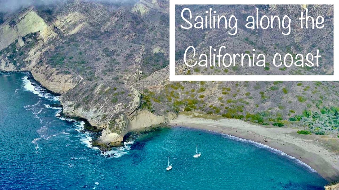 Sailing down the California coast