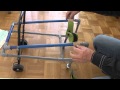 老犬介護　歩行器の作り方