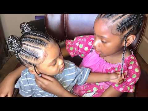 Kids Braided Hairstyle With Beads Cute Hairstyles For Girls