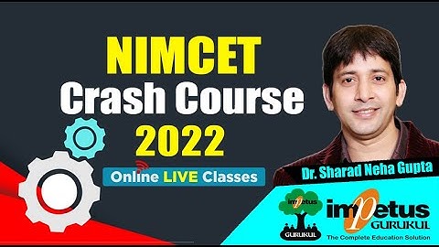 NIMCET 2022 Crash Course | Crash Course Test Series For NIMCET 2022