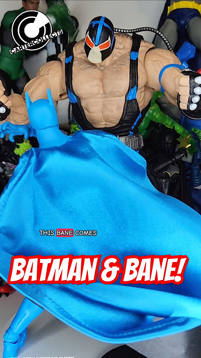 DC Multiverse Bane & Batman 2 pack! #dcmultiverse #mcfarlanetoys #bane #actionfigures #knightfall