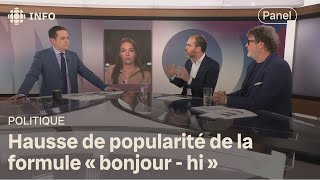 Les indicateurs du déclin du français : « bonjour-hi », une vraie menace? | Zone Info