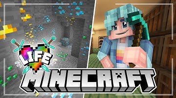 Mining Adventures & BIG Base UPGRADES! - Minecraft X Life SMP - Ep.3