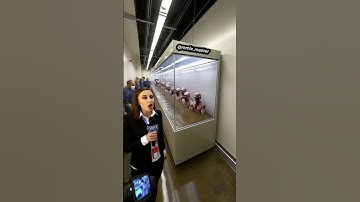 When a Zombie Exhibition Turns Into Chaos… 🧟‍♂️😱 #Area51 #Zombie