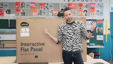 Écran Numérique Interactif BenQ dans la classe de Monsieur Mathieu ! #BenqBoard