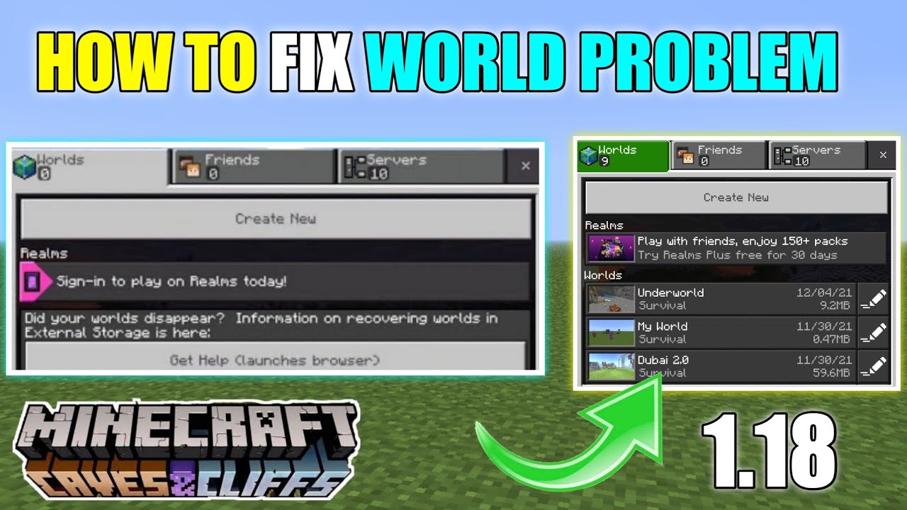 Why did my Minecraft PE world disappeared?
