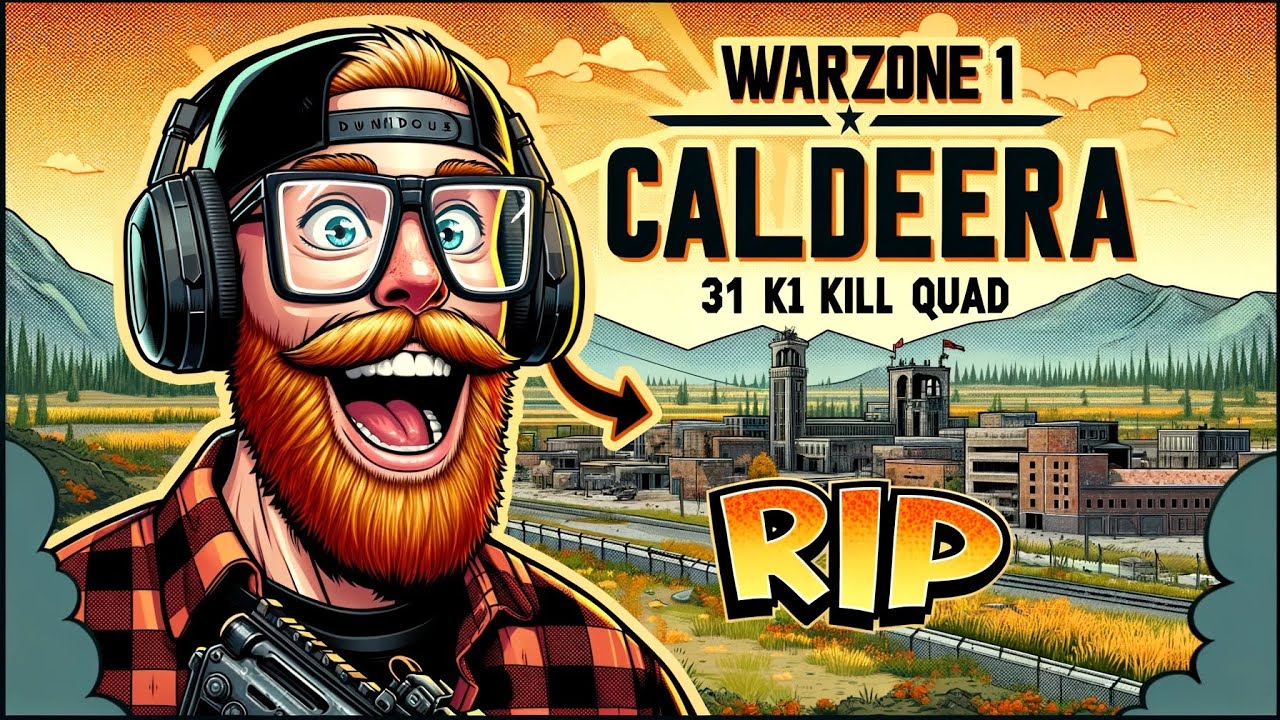 Warzone 1 Caldera 31 Kill Game in 2023 | Random Fill Quads | 2x World Record Holder @DunkinDozeNuts