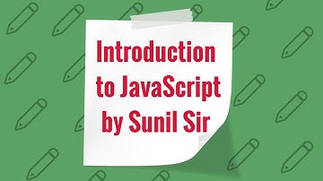 Introduction to JavaScript In Hindi | JavaScript Tutorial | By Sunil Sir | Drishti Live