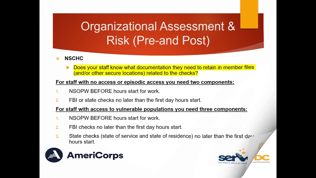 2021 AmeriCorps State Formula & Competitive Grant: Preparing for Your Site Visit