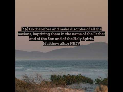 Do You Believe In The Trinity? Matthew 28:16-20#sermon #trinity