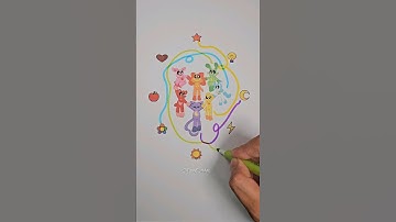 Poppy playtime smiling critters friends tag matching puzzle🧩