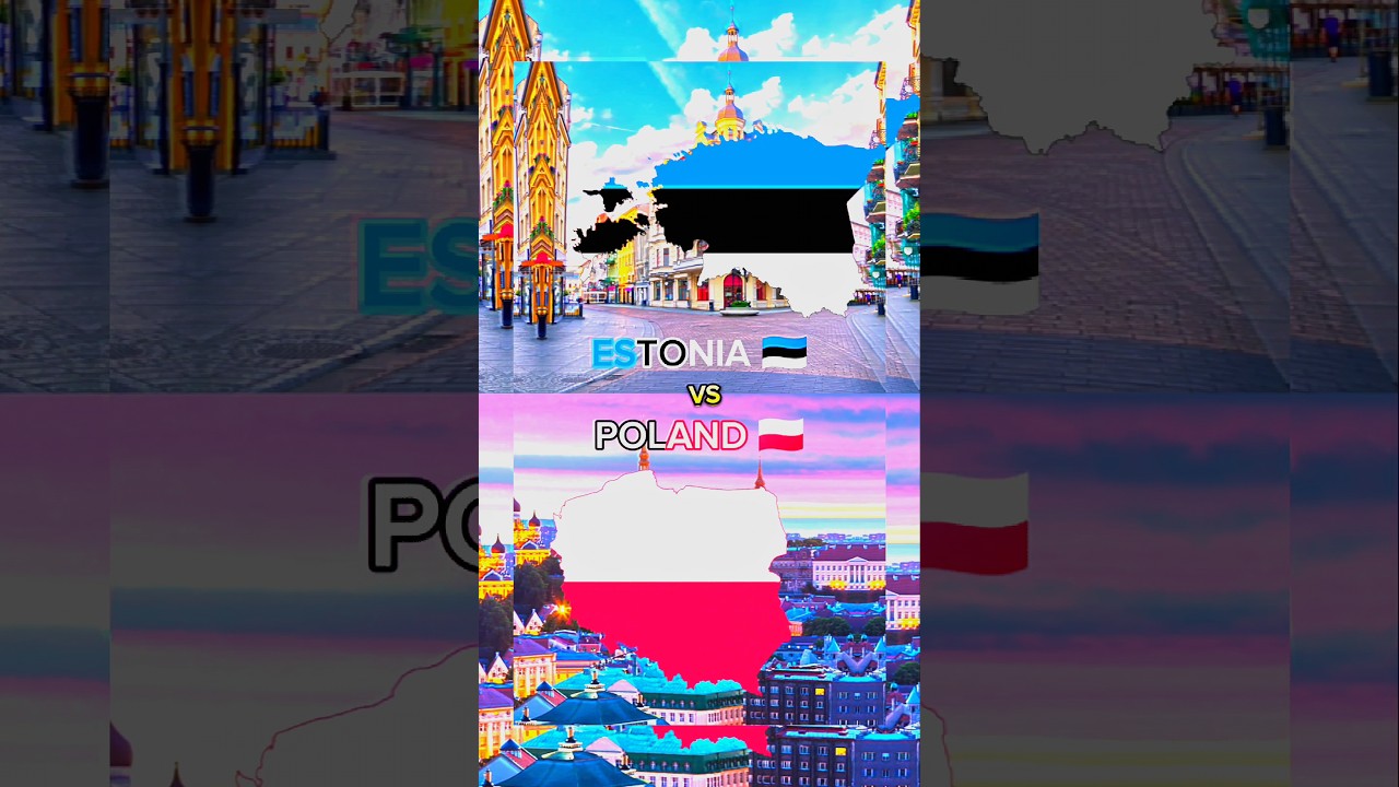 ESTONIA 🇪🇪 VS POLAND 🇵🇱 (4K CC EDIT) 1K SPECIAL 