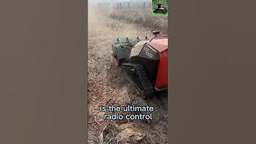 Utility strong power petrol engine battery operated sharp mowing blades remote operated flail mower