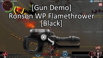 [Gun Demo] Ronson WP Flamethrower [Black] [SAS: Zombie Assault 4 Version 2.0.1]