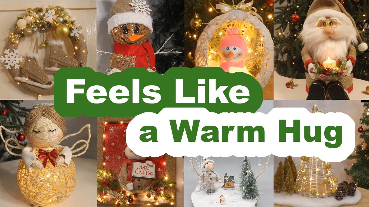 10 Christmas DIY Ideas That Feel Like a Warm Hug 🤗🤗🤗
