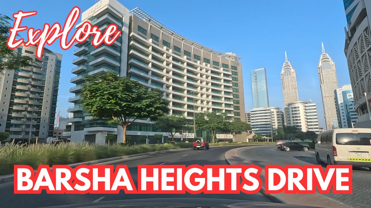 Driving Through Barsha Heights Dubai | Winter POV Drive | GoPro Hero 13 Black