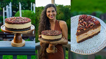 Chocolate Pecan Pumpkin Pie ✨🥧✨ Best Raw Vegan Dessert Recipe 💫