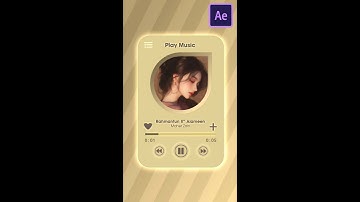 Sóng Nhạc  avee Player hình dọc hiệu ứng đẹp - Template After Effect Music Avee