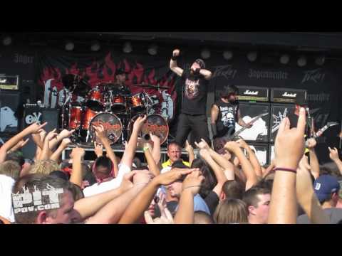 HATEBREED • Everyone Bleeds Now • Rockstar Mayhem Fest • Dallas • 2010 • PIT POV
