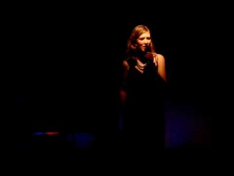 Amy Frey singing "World Goes Round"