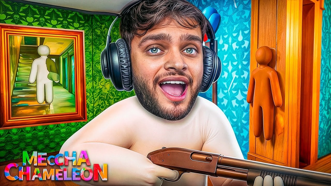ESCONDE ESCONDE COM CAMUFLAGEM KKKKKK - (Mecha Chameleon)