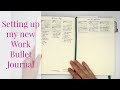 Setting Up My New Work Bullet Journal for 2018 | Kendra Bork