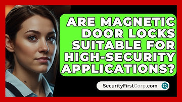 Are Magnetic Door Locks Suitable For High-security Applications? - SecurityFirstCorp.com