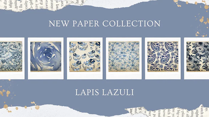 New Digitals - Now Available - Huge Junk Journal Digital Kit - Lapis Lazuli - GORGEOUS COLLECTION