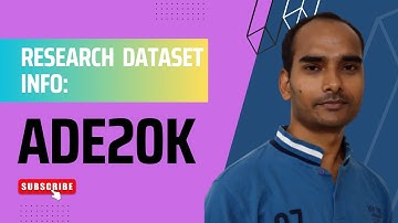Research Dataset Information: ADE20K