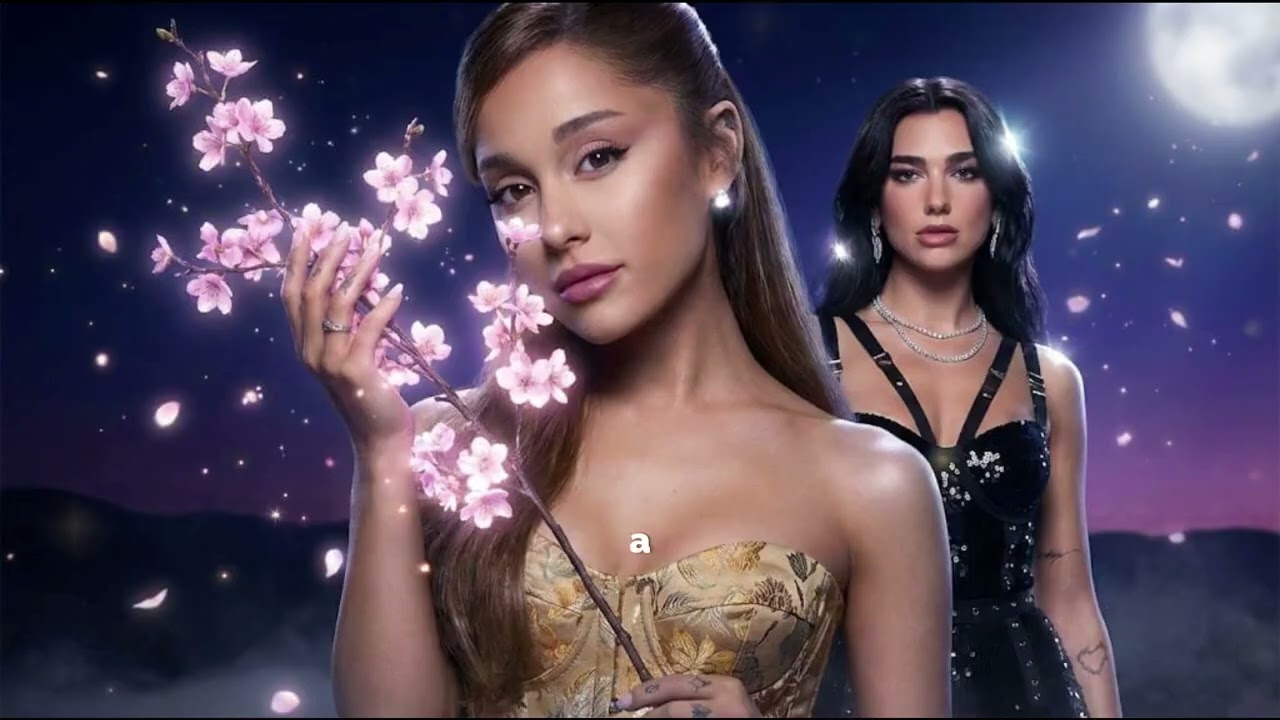Ariana Grande ft  Dua Lipa   In Your Spell Lyrical Music Video