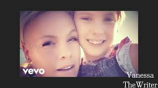 P!NK & Willow Sage Hart - Cover Me In Sunshine | Lyrics-Video