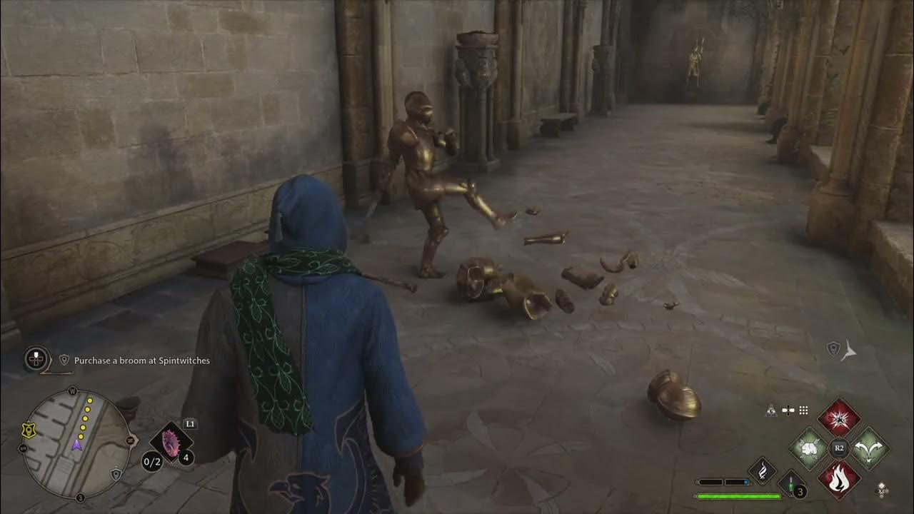 Hogwarts Legacy armor set fight!!! YouTube