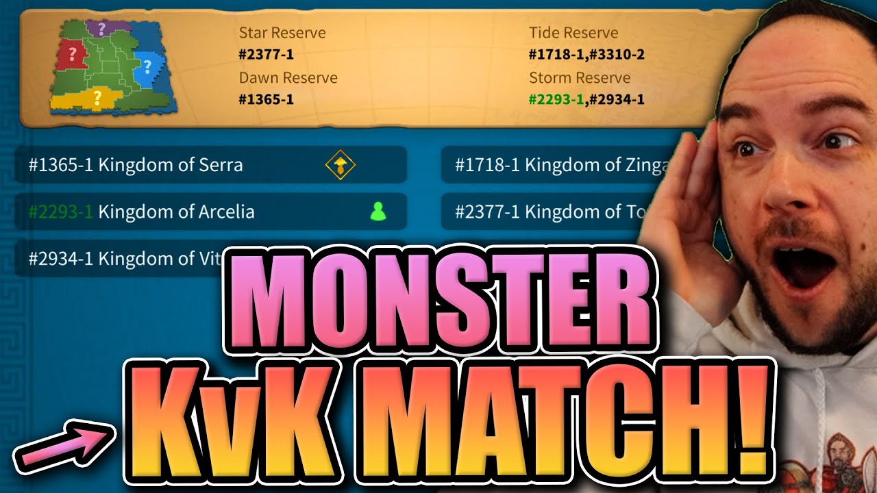 Insane KvK Matchup [1365 Baba TC Ataturk vs 2377?] King of All Britain ...