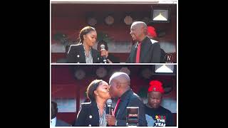 “This is my wife, Must I kiss her, you want her to say something” Julius Malema