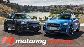 2017 MINI Countryman Cooper S v Audi Q2 Comparison | motoring.com.au