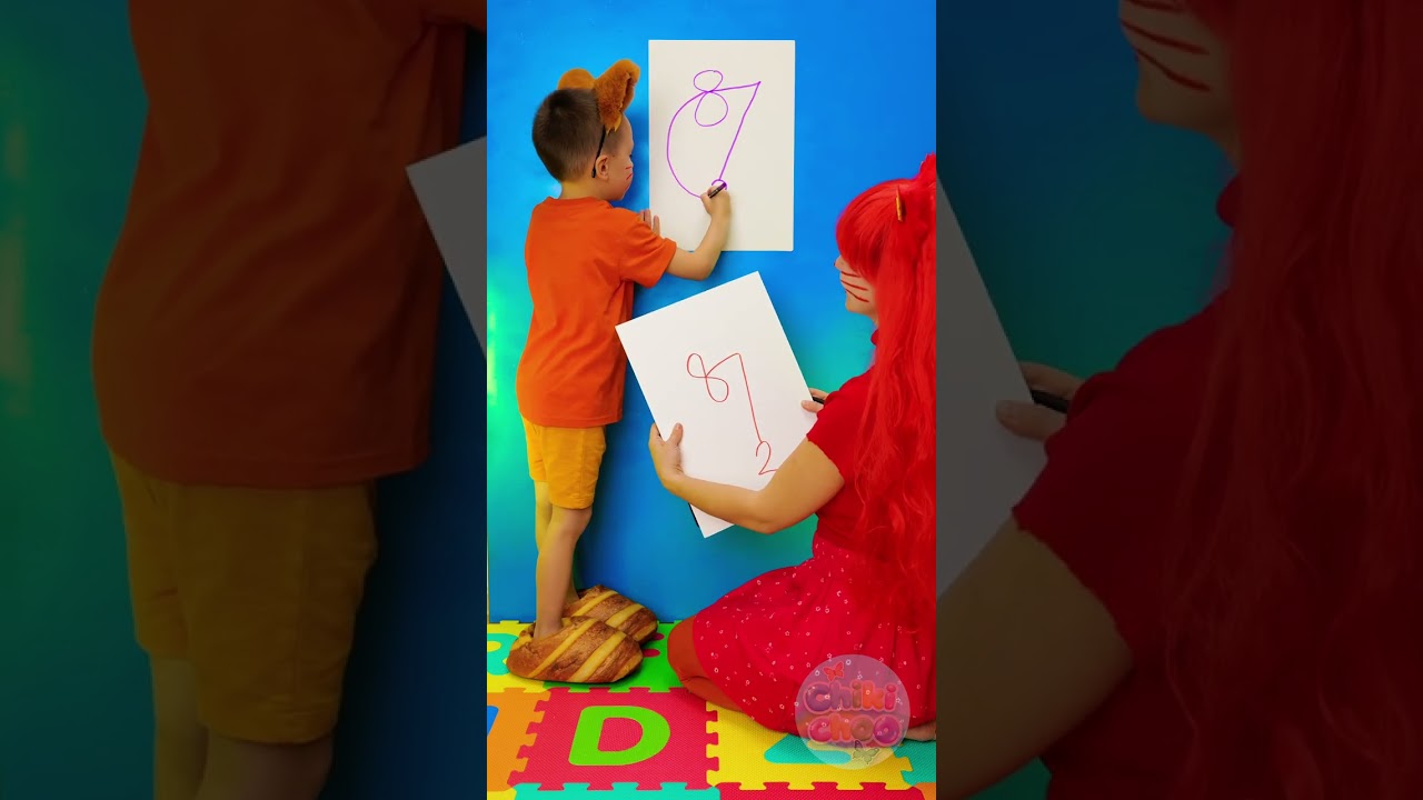 Turn Numbers and Letters into Art! 🐭 Easy Mouse Drawing Hack! ✨