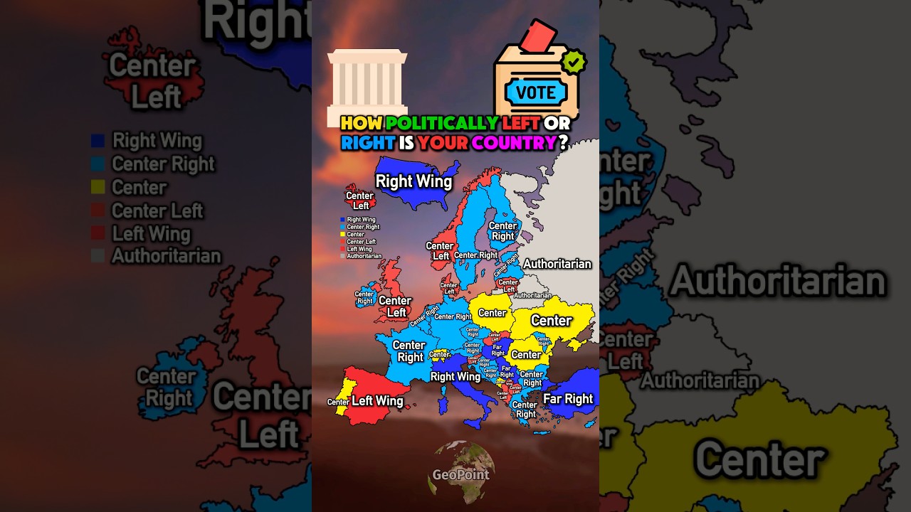 How Politically Left Or Right Is Your Country? 
