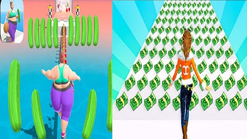 Run Rich,Fat 2 Fit Gameplay Walkthrough All Levels andriod, ios All Levels New UPDATE