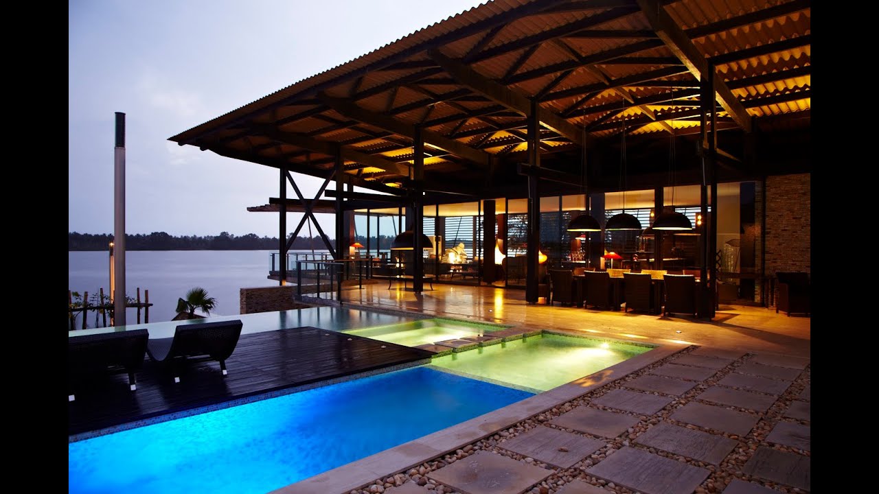 👀 DECOUVREZ LA VILLA moderne d'assinie 😍 CÔTE D'IVOIRE vue lagune